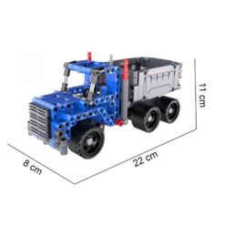 Joc de constructie cu 301 piese, tip LEGO, Camion, 6 ani+