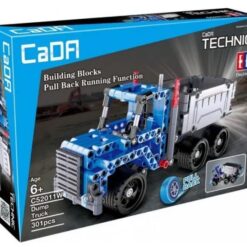 Joc de constructie cu 301 piese, tip LEGO, Camion, 6 ani+