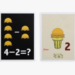 Joc de tip Montessori din lemn, Asociere si Matematica, 3 ani 01