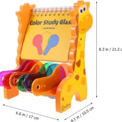 Joc de tip Montessori, pentru studierea culorilor și a combinațiilor de culori,3 ani+ 11