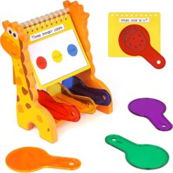 Joc de tip Montessori, pentru studierea culorilor și a combinațiilor de culori,3 ani+ 11