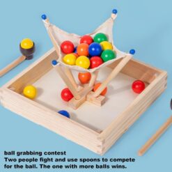 Joc detip Montessori, 2 in 1, asociere si dexteritate, 3 ani 01