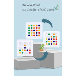 Joc detip Montessori, 2 in 1, asociere si dexteritate, 3 ani 01