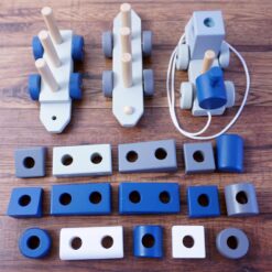 Joc educatic, Trenulet cu sortator de forme, 3 ani 01