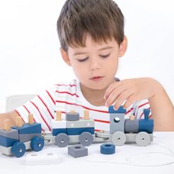 Joc educatic, Trenulet cu sortator de forme, 3 ani 01