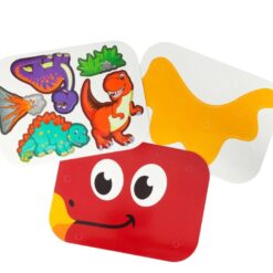 Joc educativ, Mozaic dino cu geanta si bormasina 285 piese, 3 ani+ 01