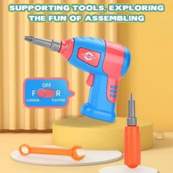 Joc educativ, Mozaic unicorn cu geanta si bormasina 285 piese, 3 ani+ 01