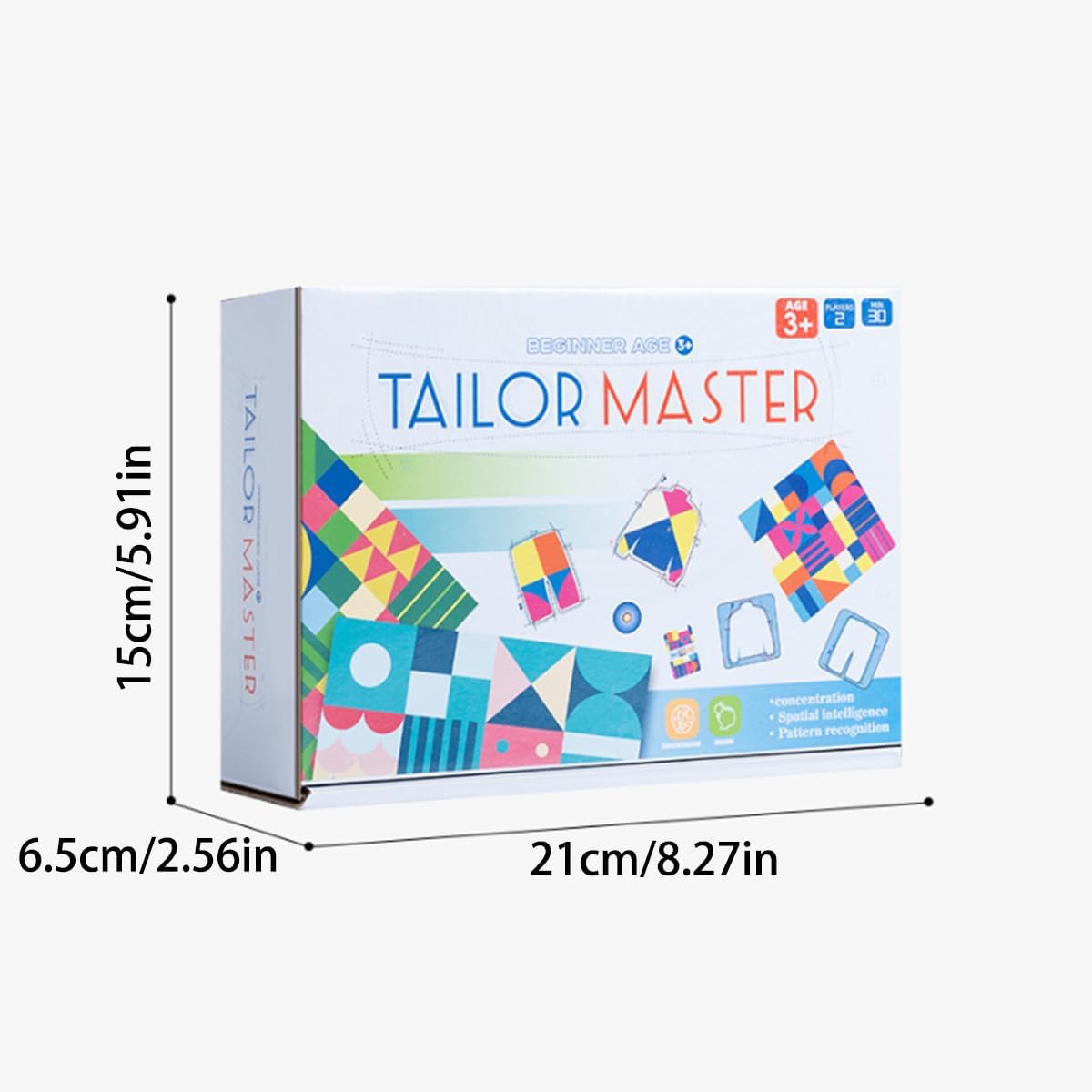 Joc educativ de atentie si concentrare, Micul croitor, 3 ani+