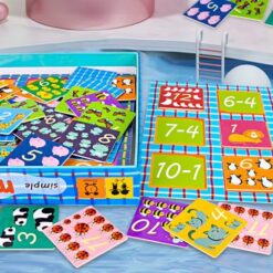 Joc educativ matematica, Scadere si adunare, 3 ani+ 01