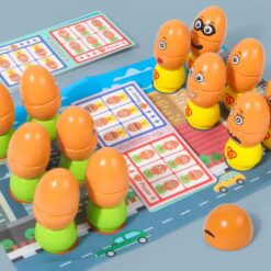 Joc educativ – Ouă cu emoții, potrivire și expresii faciale