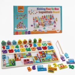 Joc multifunctional 4 in 1 activitati, 3 ani+ 01