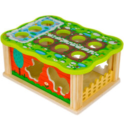 Joc multifunctional, jucarie de tras, sortator de forme, joc magnetic, 18 LUNI+ 01