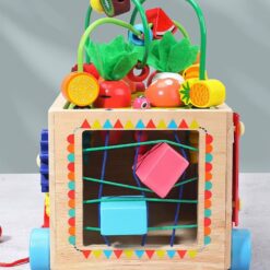 Joc multifunctional, sortator de forme, joc magnetic, 18 LUNI+ 01