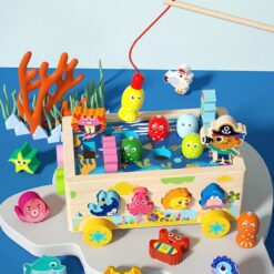 Joc multifunctional, sortator de forme, joc magnetic, 3 ANI 01