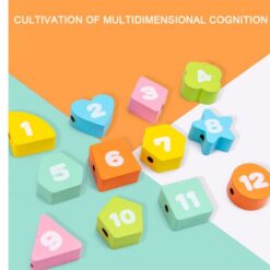 Joc multifuntional de tip montessori, Motricitate si ceas, 3 ani01