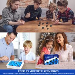 Joc strategic, Set 20 pietre magnetice, 9 ani+