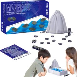 Joc strategic, Set 20 pietre magnetice, 9 ani+