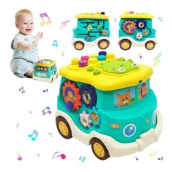 Jucarie interactiva, Autobuz cu 6 activitati, 3 ani+