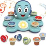 Jucarie interactiva bebe- Caracatita muzicala, 18 luni+