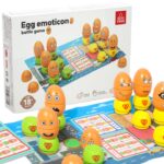 Joc educativ – Ouă cu emoții, potrivire și expresii faciale