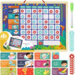 Panou magnetic de responsabilități pentru copii / Tabel de sarcini zilnice