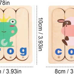 Puzzle de asociere cu benzi de potrivire, Alfabet, 3 ani+ 02