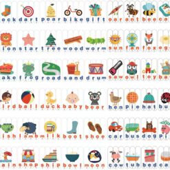 Puzzle de asociere cu benzi de potrivire, Alfabet, 3 ani+ 02