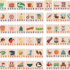 Puzzle de asociere cu benzi de potrivire, Alfabet, 3 ani+ 02