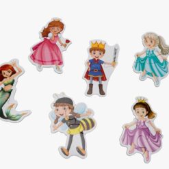 Set 6 puzzle-uri bebelusi din 2 sau 3 piese mari, Personaje Povesti, 18 luni 001