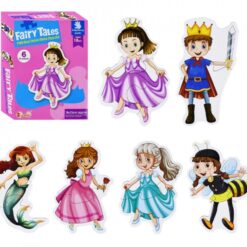 Set 6 puzzle-uri bebelusi din 2 sau 3 piese mari, Personaje Povesti, 18 luni 001