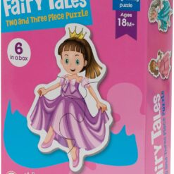 Set 6 puzzle-uri bebelusi din 2 sau 3 piese mari, Personaje Povesti, 18 luni 001