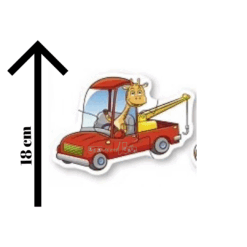 Set 6 puzzle-uri bebelusi din 2 sau 3 piese mari, Vehicule de Salvare, 18 luni 001