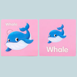 Set cu puzzle din 3-4 piese, 6 Animale