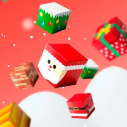 Set de constructie magnetic cu 60 de piese, 3 ani+, Craciun 01