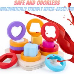 Sortator forme geometrice 4 coloane din lemn, Asociere