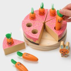 Tort cu felii de morcov de detasat, 3 ani