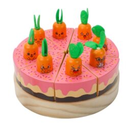 Tort cu felii de morcov de detasat, 3 ani