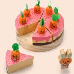 Tort cu felii de morcov de detasat, 3 ani