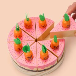 Tort cu felii de morcov de detasat, 3 ani