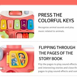 Antepremergator cu 5 IN 1 activitati de tip Montessori, 6 LUNI+ 01