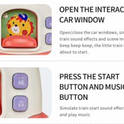 Antepremergator cu 5 IN 1 activitati de tip Montessori, 6 LUNI+ 01