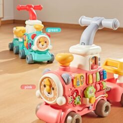 Antepremergator cu 5 IN 1 activitati de tip Montessori, 6 LUNI+ 01