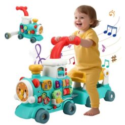 Antepremergator cu 5 IN 1 activitati de tip Montessori, 6 LUNI+