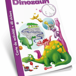Carte copii, Activitati si Stickere - Dinozauri, 100 pagini