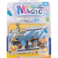 Carte de colorat cu apa, Tematica Utilaje de constructii