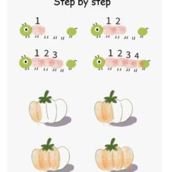 Carte de pictat cu degetele, Animale, 2 ani, Onshine 01