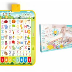 Covoras muzical, Pian si alfabet, 3 ani, Verde