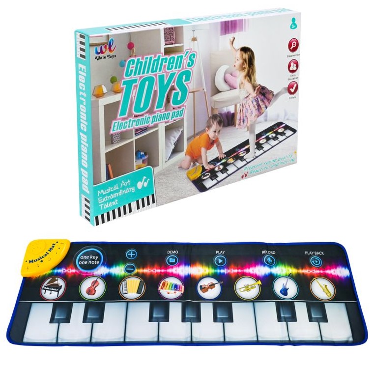 Covoras muzical, Pian si instrumente muzicale, 3 ani+ 01