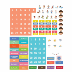 Joc Ceas Calendar magnetic, - Limba Romana, 3 ani 05