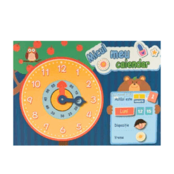 Joc Ceas Calendar magnetic, - Limba Romana, 3 ani 05